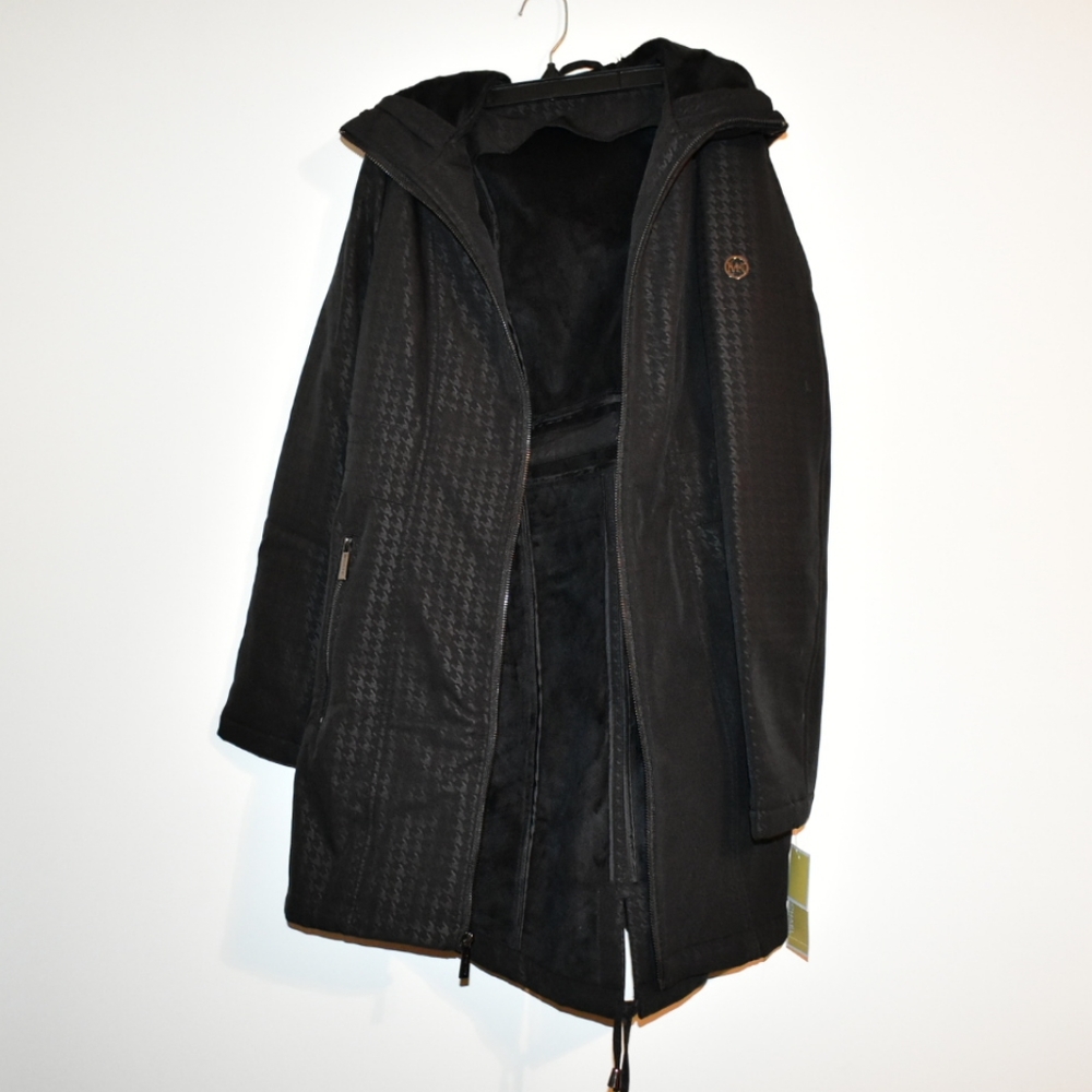 MICHAEL KORS FRONT ZIP RAIN COAT NWT - Picture 7 of 8